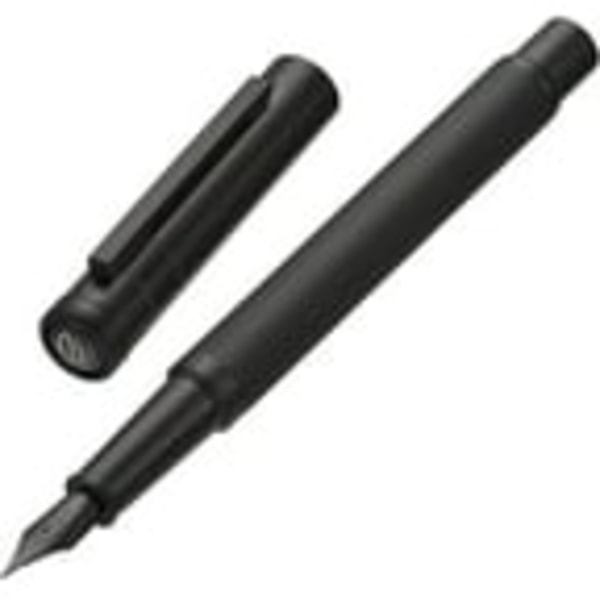 Matt Black Forest Reservoarpenna Extra Fin Spets Klassisk Design med Converter och Metal Pen