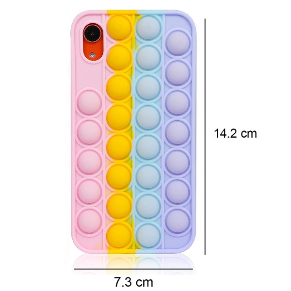För iPhone XR, iPhone XS, iPhone 11 Case Case Design Tecknad Rolig Söt Unika Cover