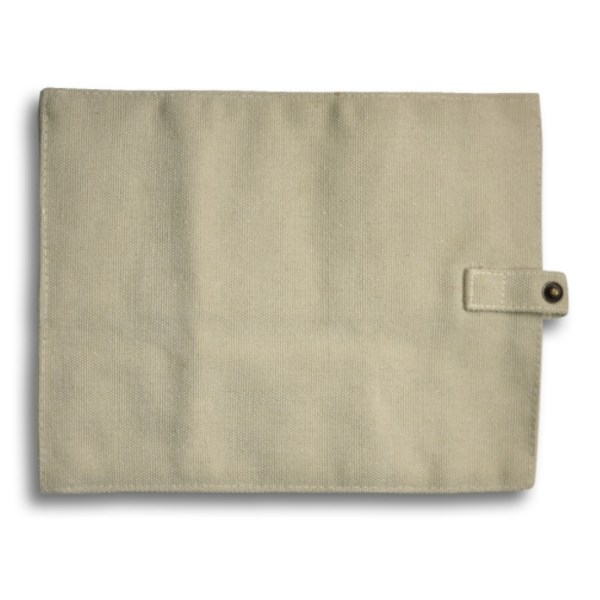 Klockrulle av beige canvas Beige 24 x 19 cm