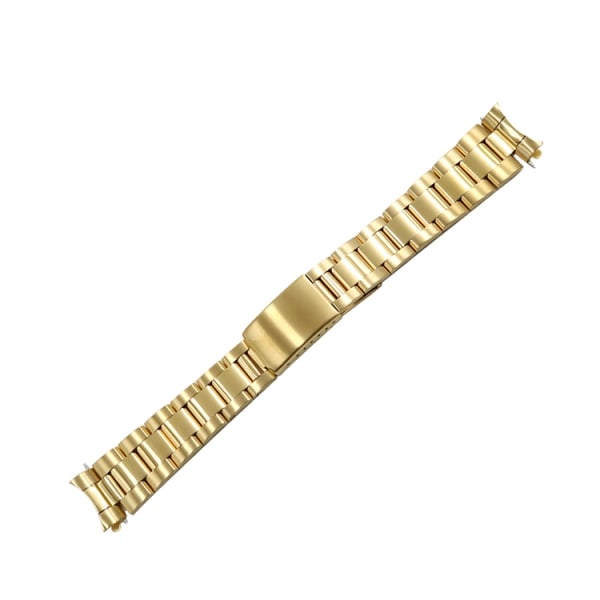 Oyster link kultaa Gold 20mm