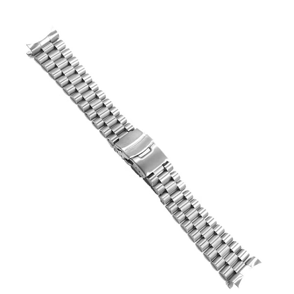 Presidentlänk silver Silver 22mm
