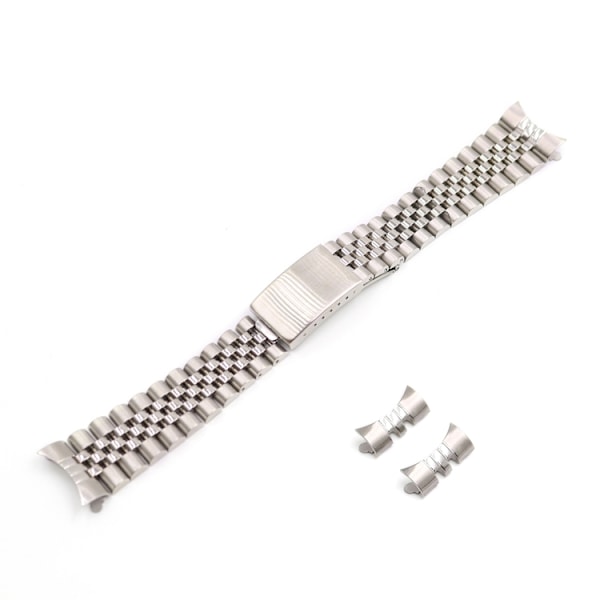 Jubileelänk rostfritt stål Silver 19mm