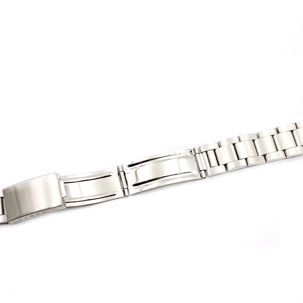Østerslås lige endestykke Silver 19mm