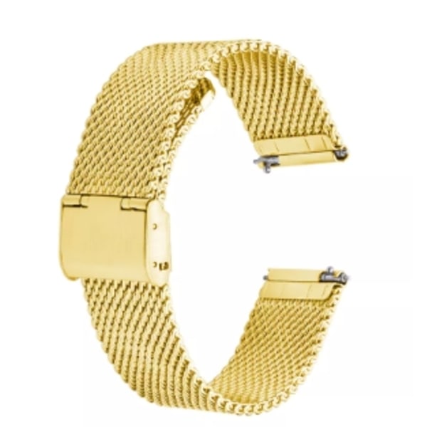 Mesh guld klocklänk 22mm