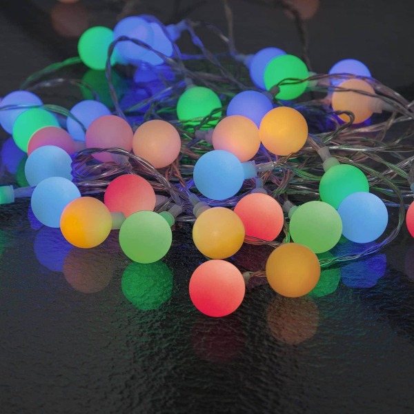 Partyslinga Berry 50 LED flerfärgade lampor