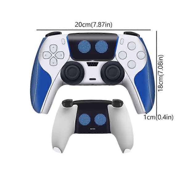 PS5-kontrollerklistremerke Liten robot med bakdeksel 707 1pcs