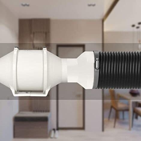 150 mm til 100 mm ventilationskanaladapter