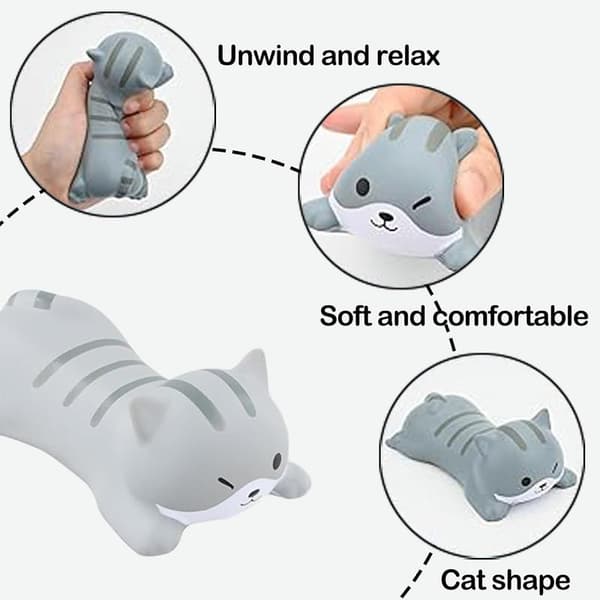 Keyboard Wrist Rest, Cute Mouse Wrist Rest, Mouse Pad, Cute Animal Style Keyboard Armrest, Decompression, Mouse Pad, Decorations, for Office, Home