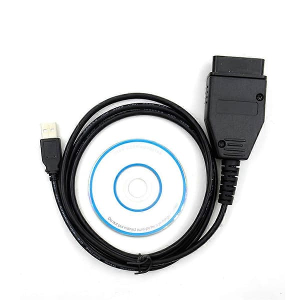 For FIAT KM verktøyprogrammerer for FIAT KM-programverktøy via OBD2 Black