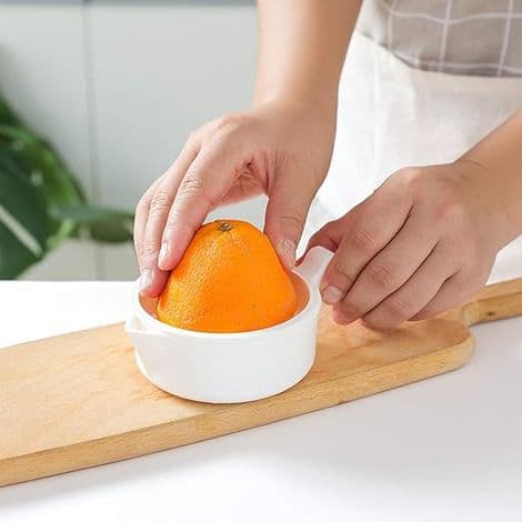 Manuell citruspress, professionell citruspress med 230 ml behållare