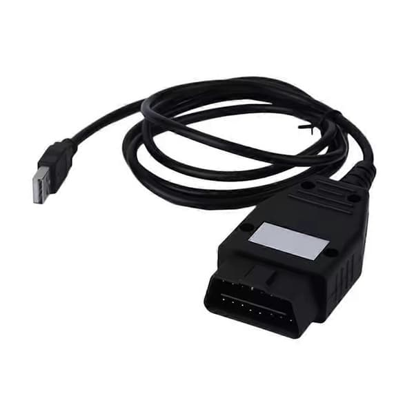 For FIAT KM verktøyprogrammerer for FIAT KM-programverktøy via OBD2 Black