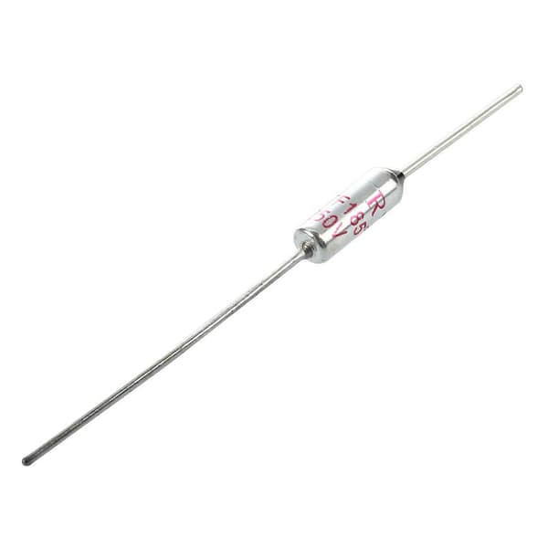 25 stk. kredsløbsafbryder TF 185 Celsius 250V 10A termiske sikringer Silver