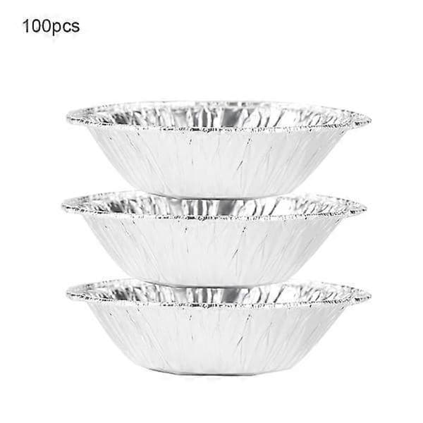 100 st Non-Stick Äggtarteformar, Muffinsformar, Köksredskap