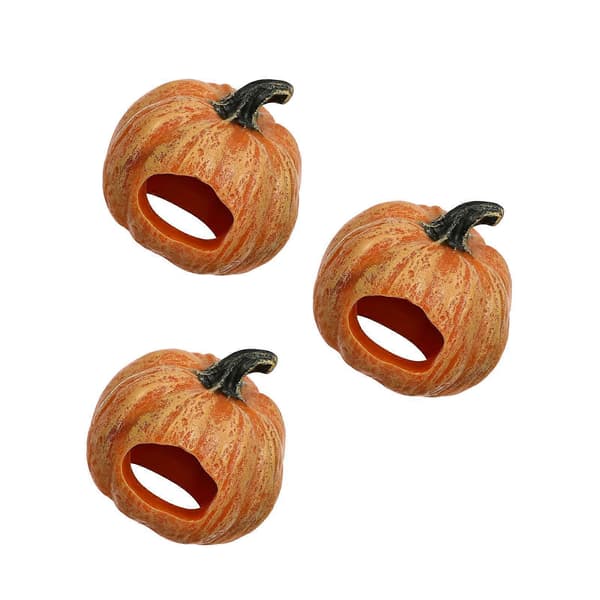 Pumpadekoration i harts för akvarium, 3-pack