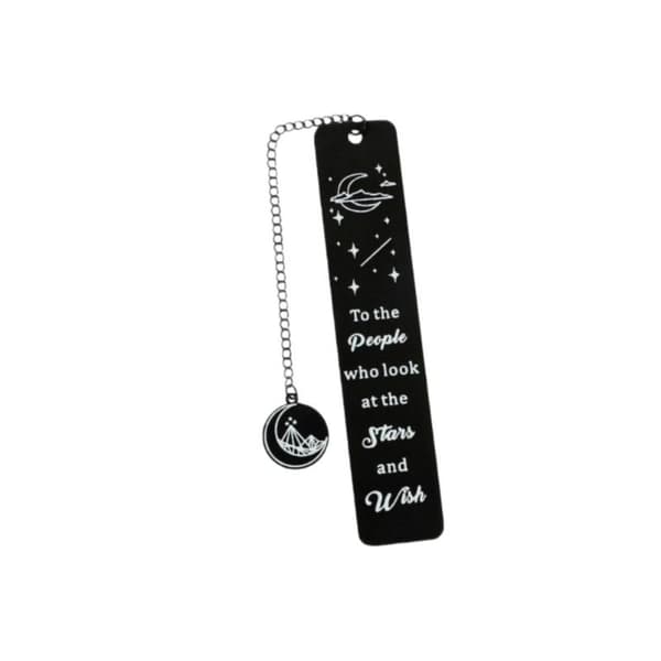 Elegant Stainless Steel Bookmark Model 3 25