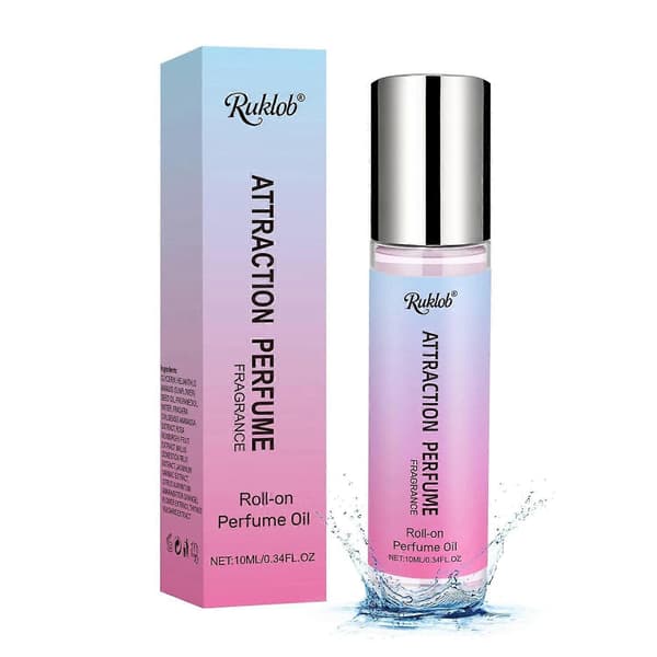 Feromonparfumer til kvinder, Roll-on parfume, langtidsholdbare parfumeolier til kvinder, Rejsestørrelse - 0,34 fl.oz (10mL)