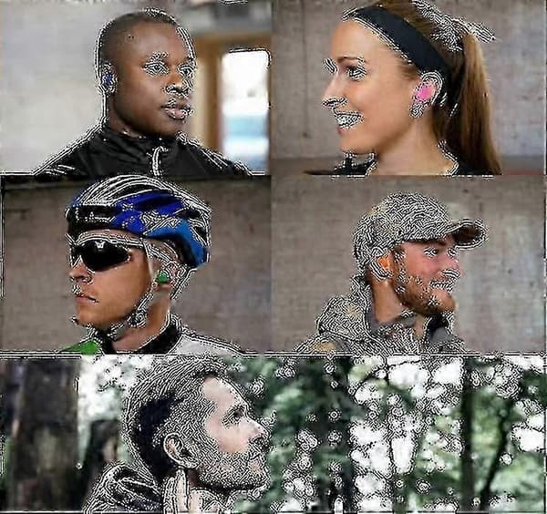 Støyreduserende ørepropper, spesialtilpassede ørepropper, 37db høyeste NRR, gjenbrukbar hørselvern blue