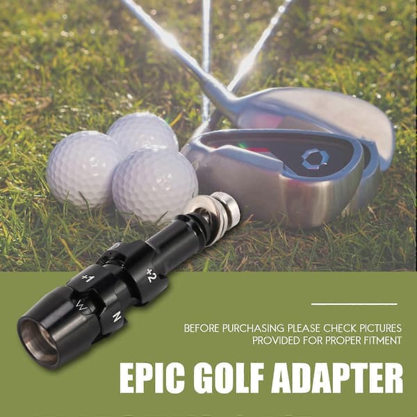 .335 Golf Golfkølleadapter til Callaway 815/Gbb Epic/Xr/V Serial Driver Black