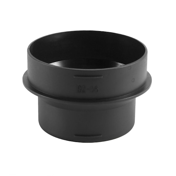 90 mm - 75 mm Pysäköintilämmittimen Ilmakanavan Pelkistinliitin Lämmittimen Ilmakanavan Putken Pelkistinsovitin Muunnin black
