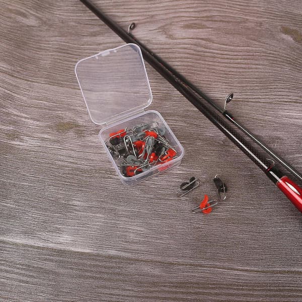 Fisketilbehør Impact Baits Clip Rustfrit Stål Fisk Impact Hook Release Clip Baits Hook Release Clip Krogudløsning Red