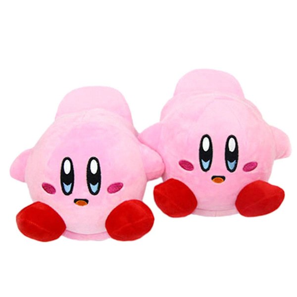 Tähti Kirby Toffelit Anime Pehmolelut Toffelit Koti Puuvilla Kengät Lämpimät Sisätossut