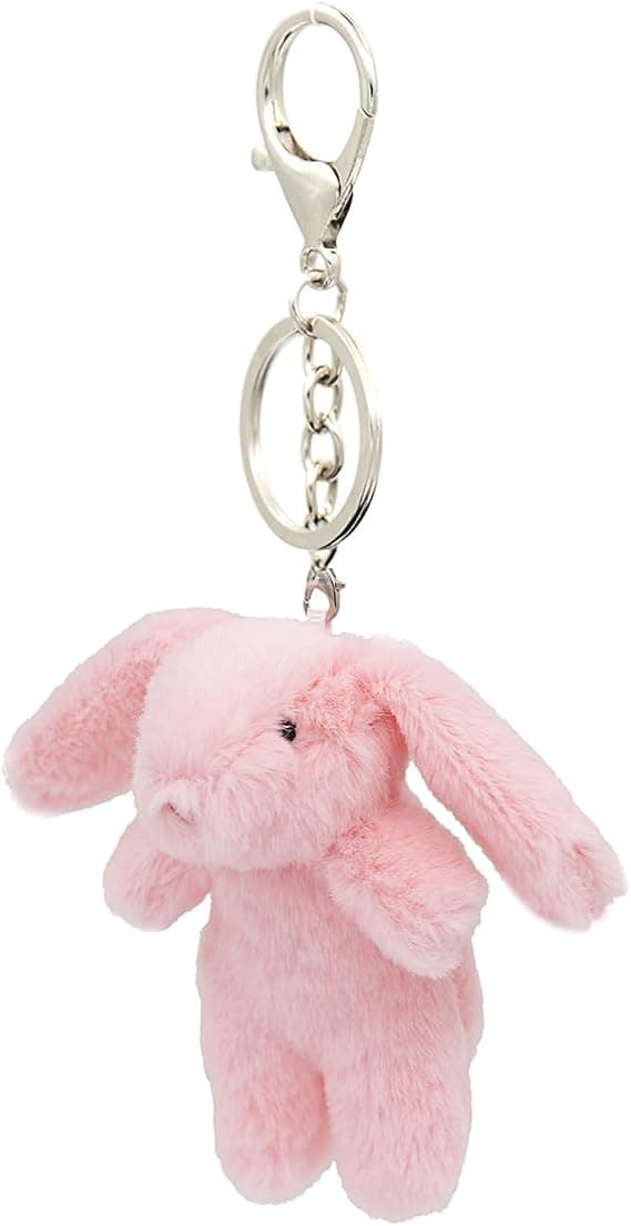 Pehmeä pehmopupuavainnippu, söpö reppukoru, 9 cm