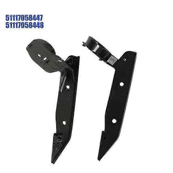 1Par frontfangerdekselholder 51117058447 51117058448 for BMW 3-serie E90 E91 2005-2012 skjermbrakett Noir