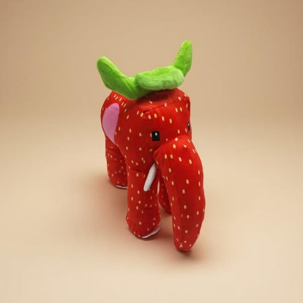Steal a Brainrot Plys - Karakterer Kæledyrslegetøjsgave til Samlere & Strawberry Elephant