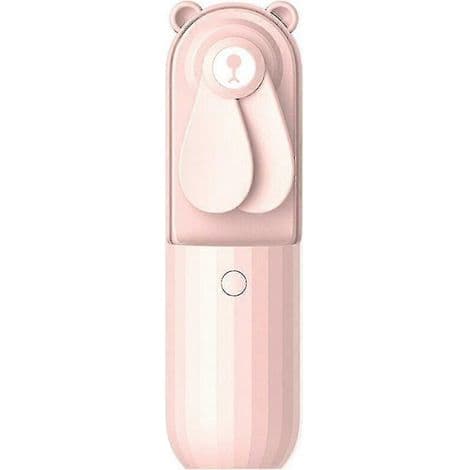 Mini bærbar ventilator, bærbar ventilator med dobbeltblad, lille personlig bærbar ventilator