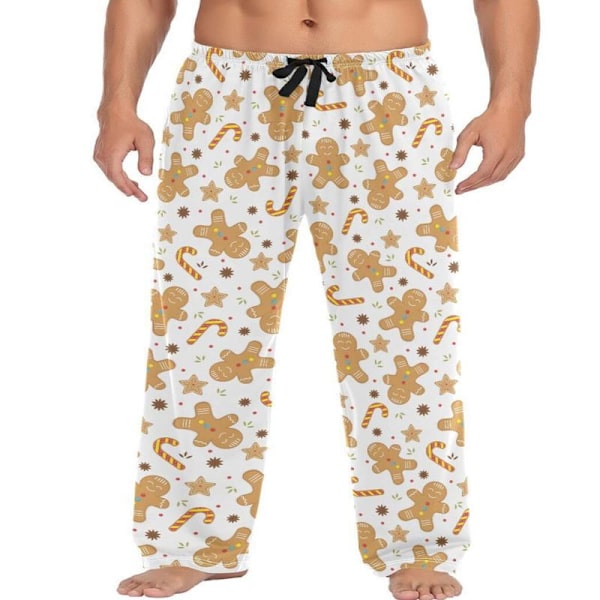 Pyjamasparty Jul Pepparkaka Sovkläder L L