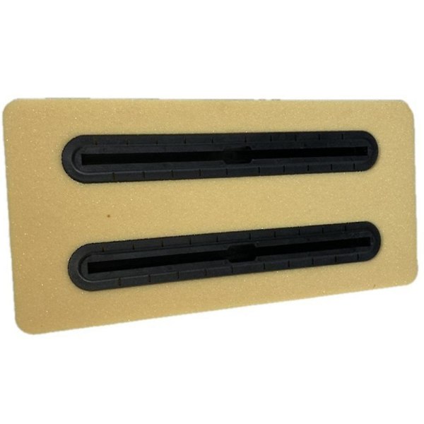 Kantosiipialuksella kiskolaatikkoajomoottorin kalvoon kiinnitettävä telalaatikko PVC-vaahto kantosiipialaasi (musta)