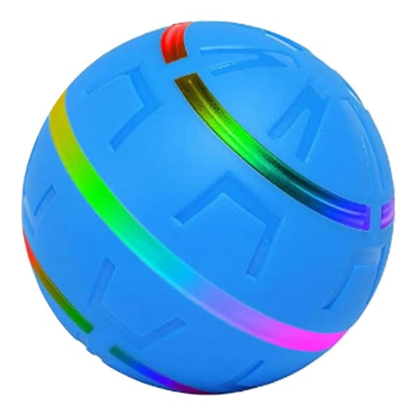 Interaktiv hundleksak träningsboll självgående hundleksaker för rum hem Blue automatic