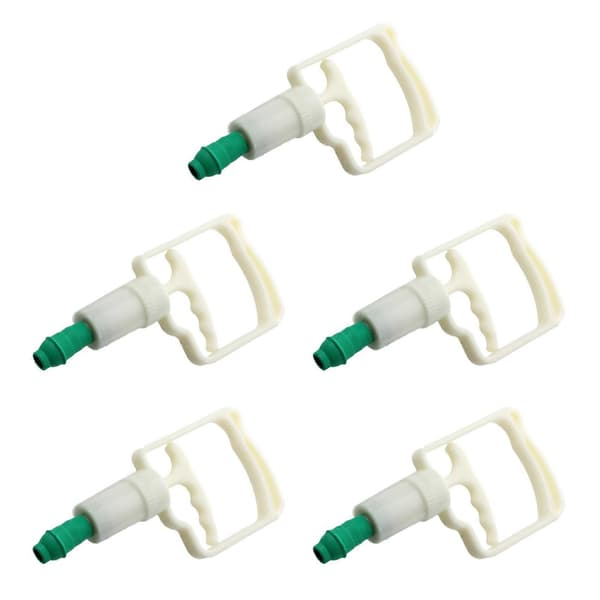 5X Grip Handvakuumkoppning Beige & green