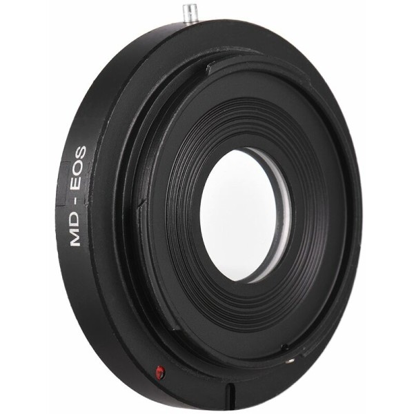 MD-EOS objektivmonteringsadapterring med korrigeringsobjektiv til Minolta MD-objektiv Passer til Canon EOS EF Focus Infinity-kamera