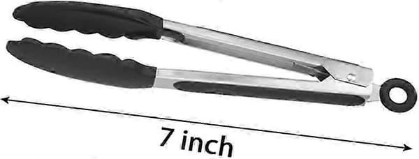 Serveringstång Kökstång - Halkfri Mattång, Hållbar, Non-stick (18 cm (4-pack))