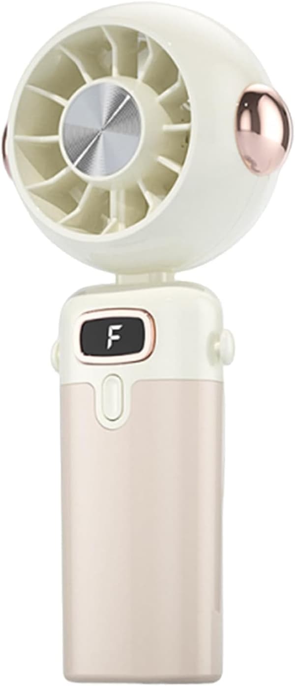 Bærbar ventilator – Genopladelig rejseventilator