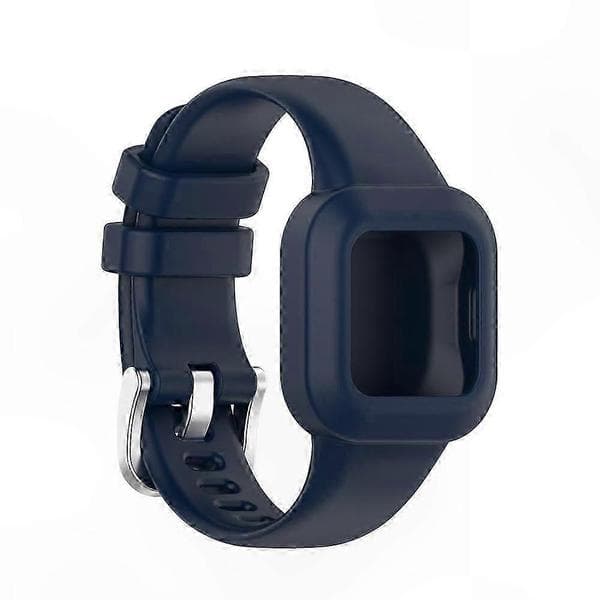 Justerbart silikonarmbånd for treningsmålere for barn - Multicolor Midnight Blue