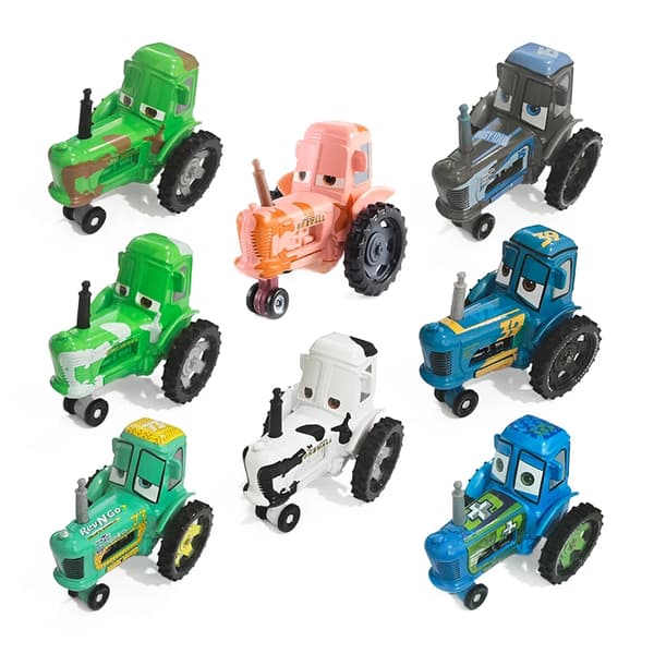Pixar Biler: Chewall Mavericks Traktor 1/55 Skala Metall Lekebil for Barn, Legeringsracingmodell, Samleobjekt, Bursdagsgave 5