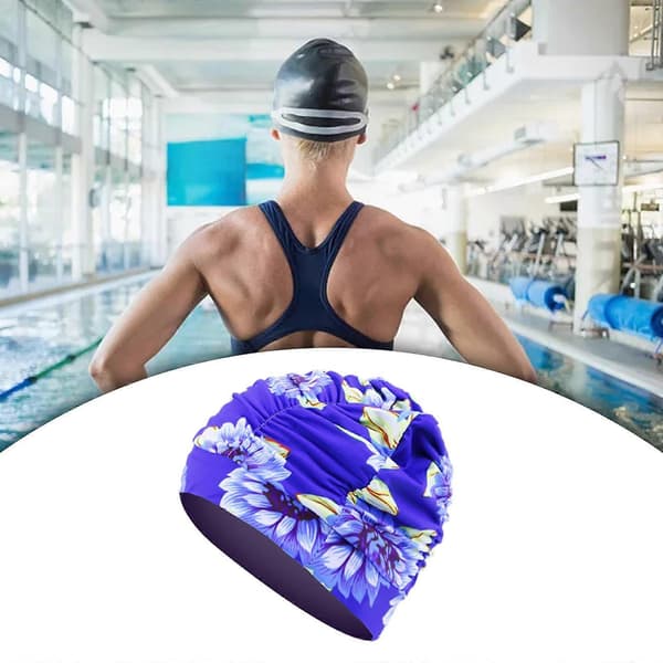 Badehætte Premium Sportstilbehør til langt og kort hår Sommerstrand Kvinder