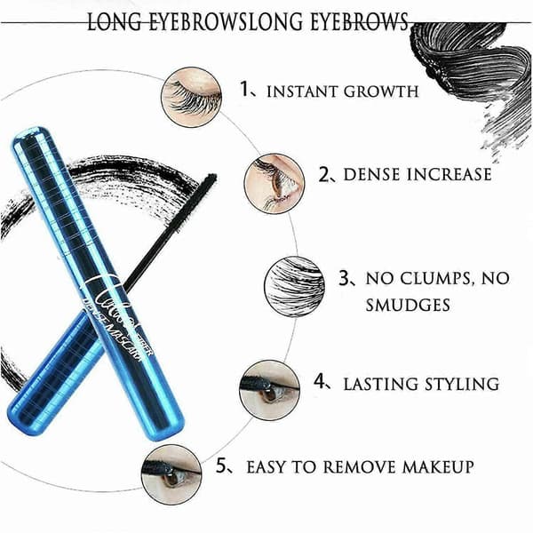 Primelash Mascara for eldre med tynne vipper, vanntett og for voksne kvinner