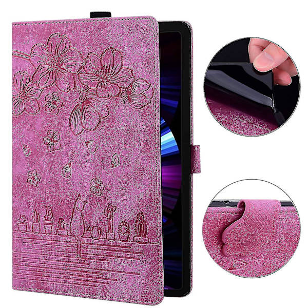 Sakura Cat case Amazon Kindle Scribelle 10.2 2022 Red gold