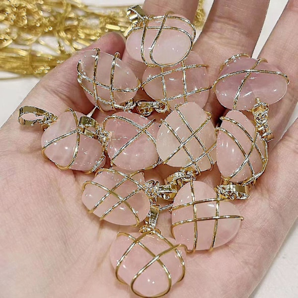 2 kpl Barbie-kaulakoru Syntymäkivi Heart Kaulakoru Tyttöjen Diamond Castle Kaulakoru Teinitytöille