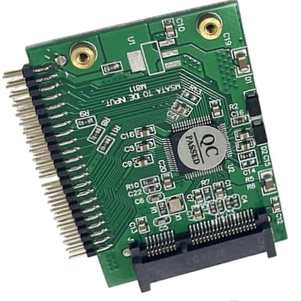 MSATA-IDE-muunninkortti 44-nastainen SSD MINI PCI-E MSATA SSD 1,8 tuuman 3,3 V IDE-IDE-sovitinkortiksi Green