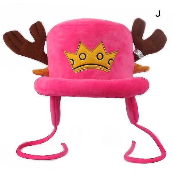 Vinter Plysset Varmt Hat Sød Tegneserie Tony Tony Chopper Form Julegaver Til Kvinder J