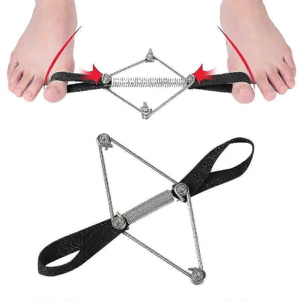 Tåsprederstropp og Hallux Valgus-justeringsbelte - Størrelse L