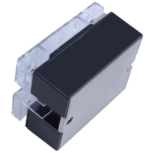 2X MGR-1 D4825 Enkeltfaset Solid State Relæ SSR 25A DC 3-32 V AC 24-480 V Black & blue