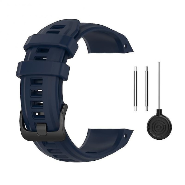 20 mm silikonrem för Garmin Instinct 2s Ersättningsrem för armband som andas