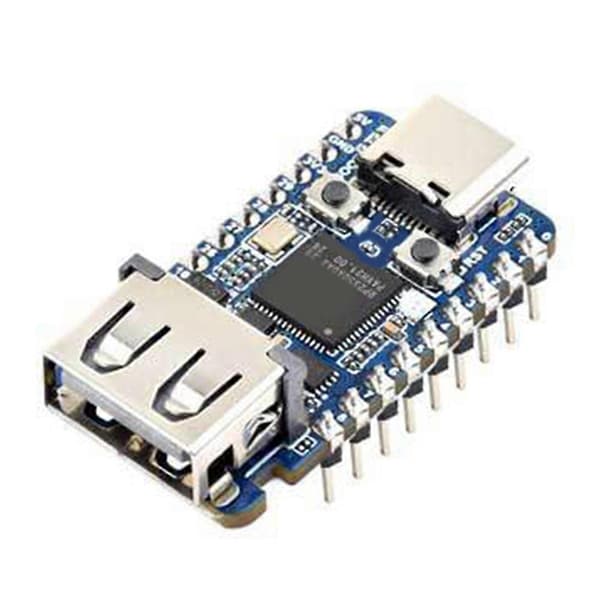 Waveshare RP2350A USB Mini utvecklingskort för Raspberry Pi RP2350A Dual-Core & Dual-Architecture mikrokontroller 150MHZ B Blue Welded
