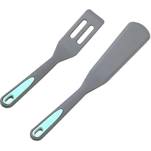 mini brownie serveringsspatel buet glasurspatel 2-delt lys grå
