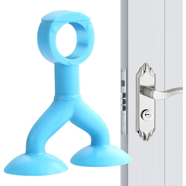 Anti Collision Doorknob Stopper - Doorknob Wall Stopper Bumper Protector,Anti-Collision Mute Door Suction Handle Knob Protector